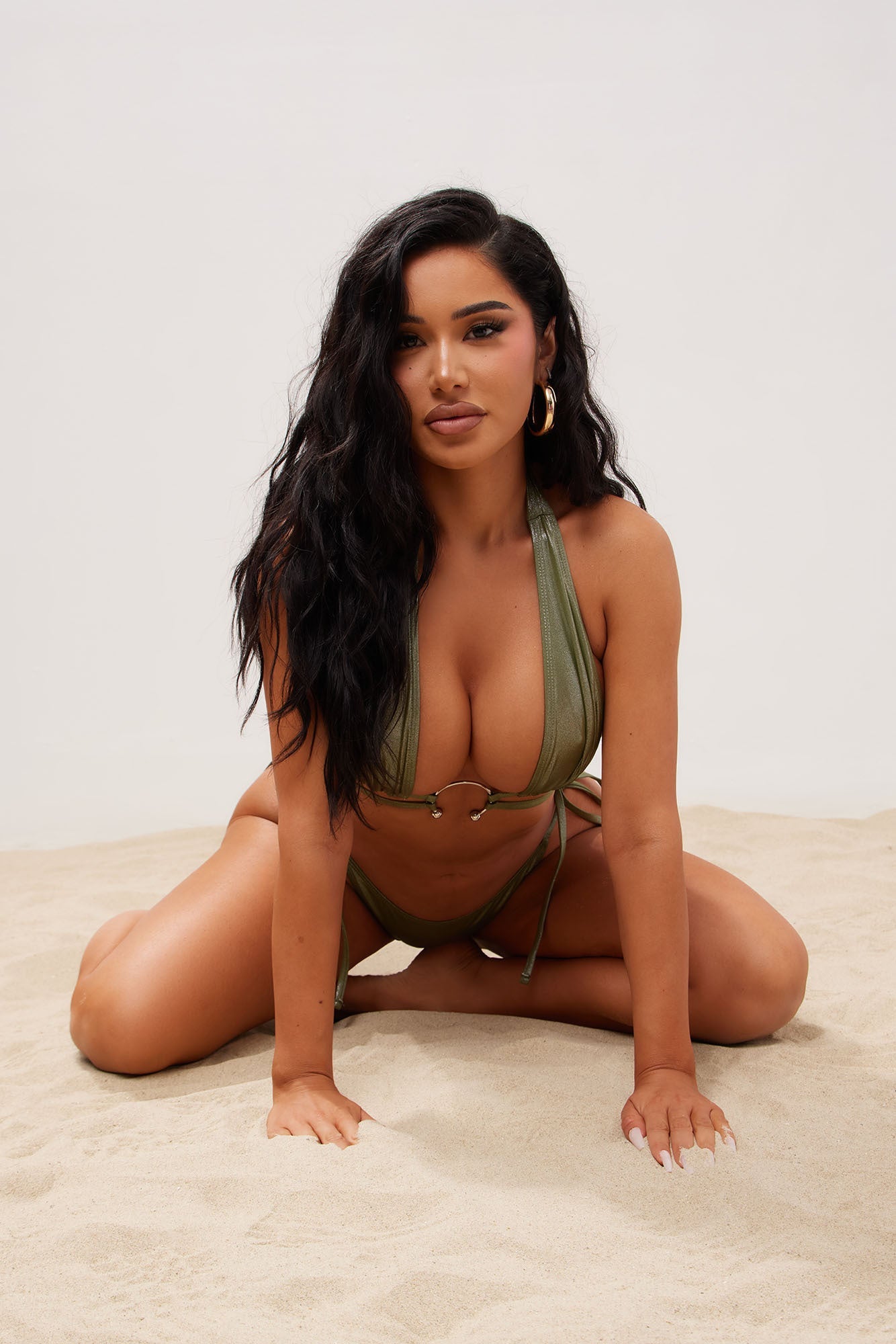 Destiny 2 Piece Bikini - Olive