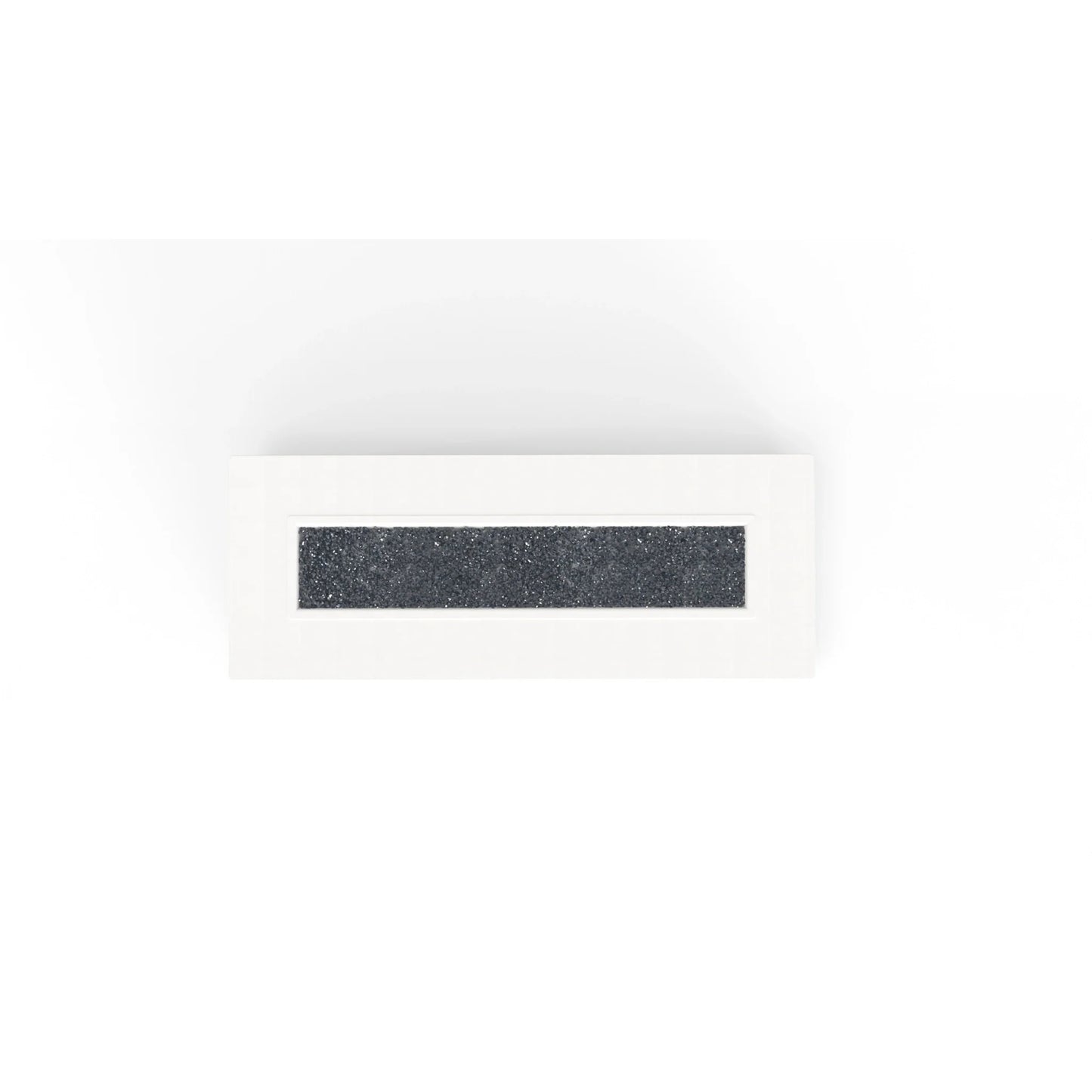 OW Lee 25" x 65" Rectangular Occasional Height Forma Aluminum Fire Pit