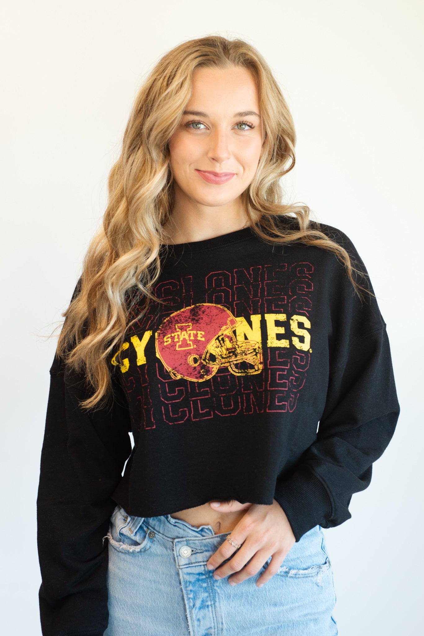 ISU Rodgers Repeat Cropped Crew
