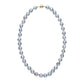 9.5-10.0 mm Blue Akoya Baroque Pearl Necklace