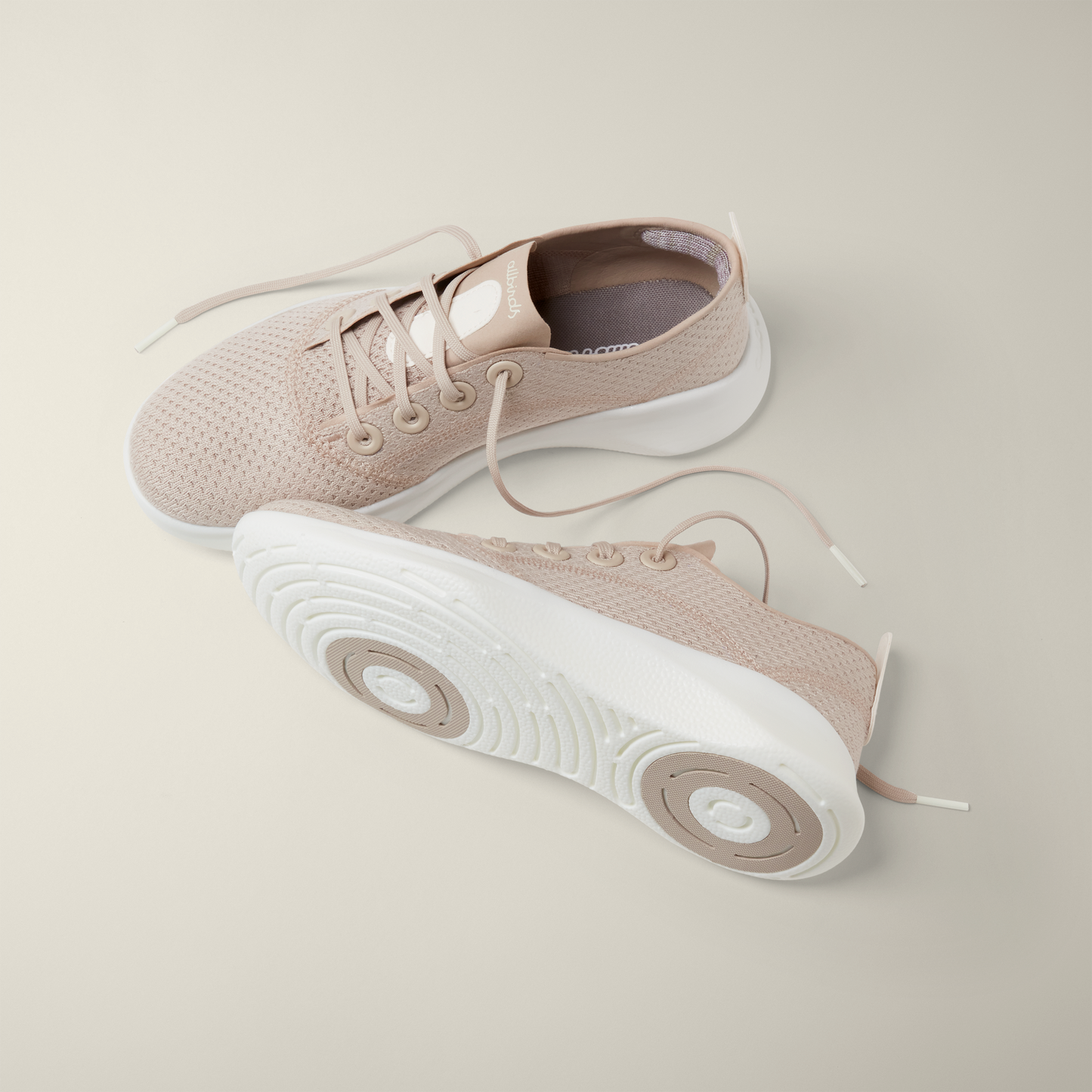 Women's SuperLight Tree Runners - Rugged Beige (Natural White Sole)