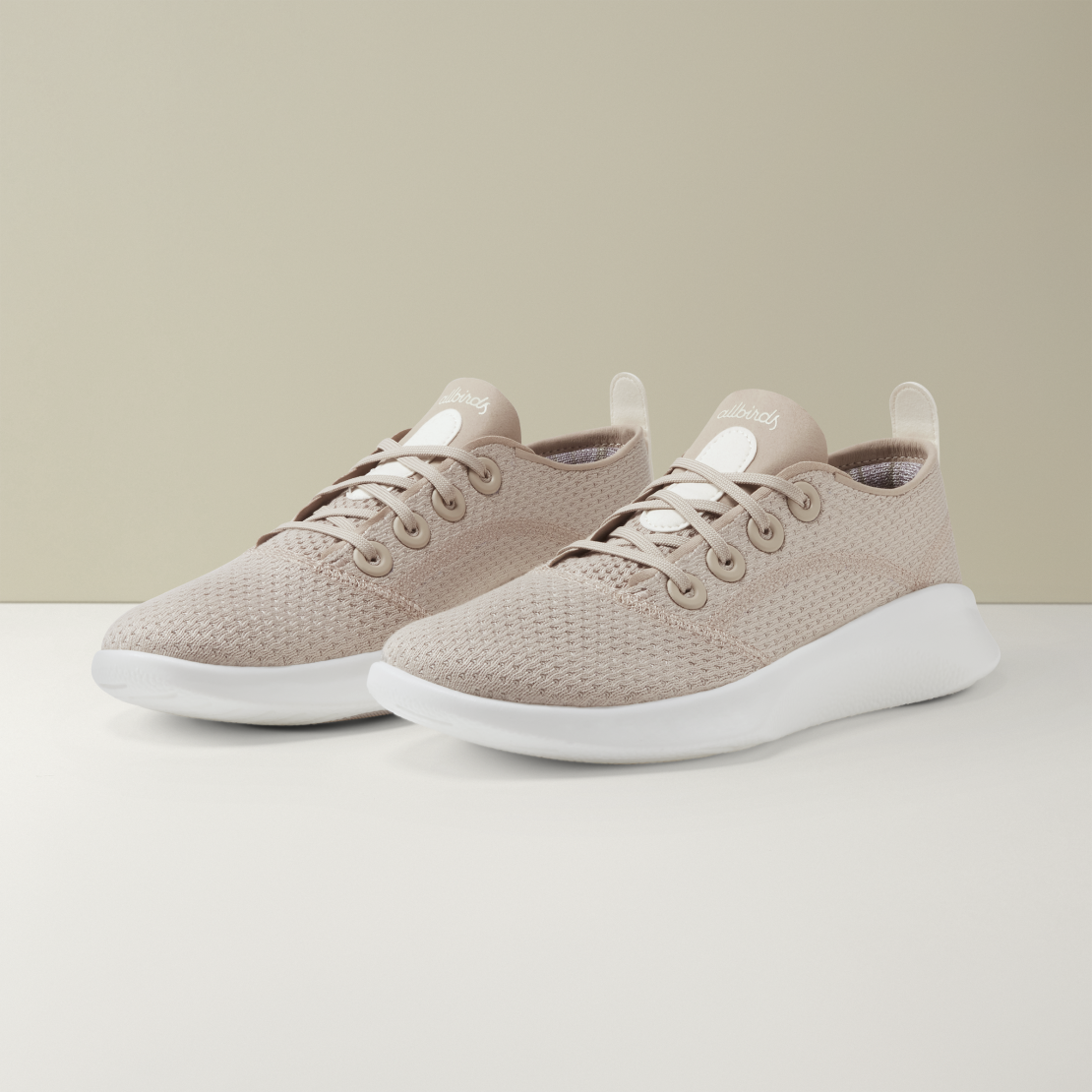 Women's SuperLight Tree Runners - Rugged Beige (Natural White Sole)