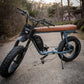 Brown Caterpillar SUPER73 Adventure Series seat