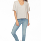 CHARLIE V-NECK S/S