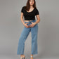 COLETTE-VIB High Rise Wide Leg Jeans