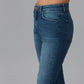 DENVER-DIS2 High Rise Straight Jeans 31" Inseam