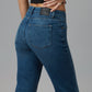 DENVER-DIS2 High Rise Straight Jeans 31" Inseam