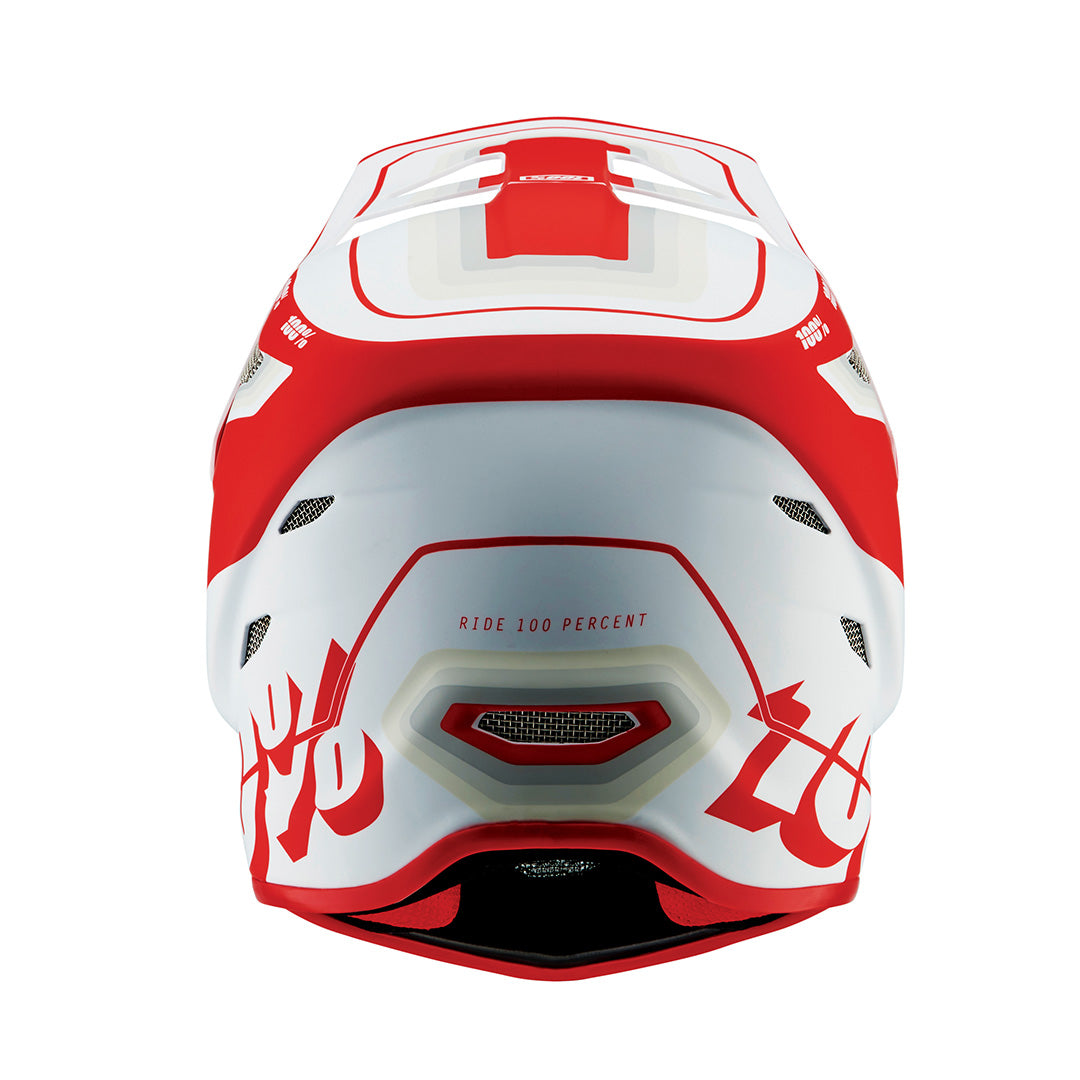 100% STATUS Youth Helmet - Topenga Red/White