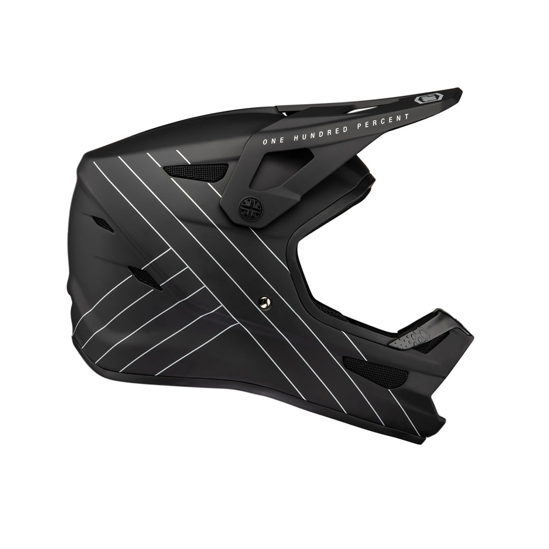 100% STATUS Youth Helmet - Black