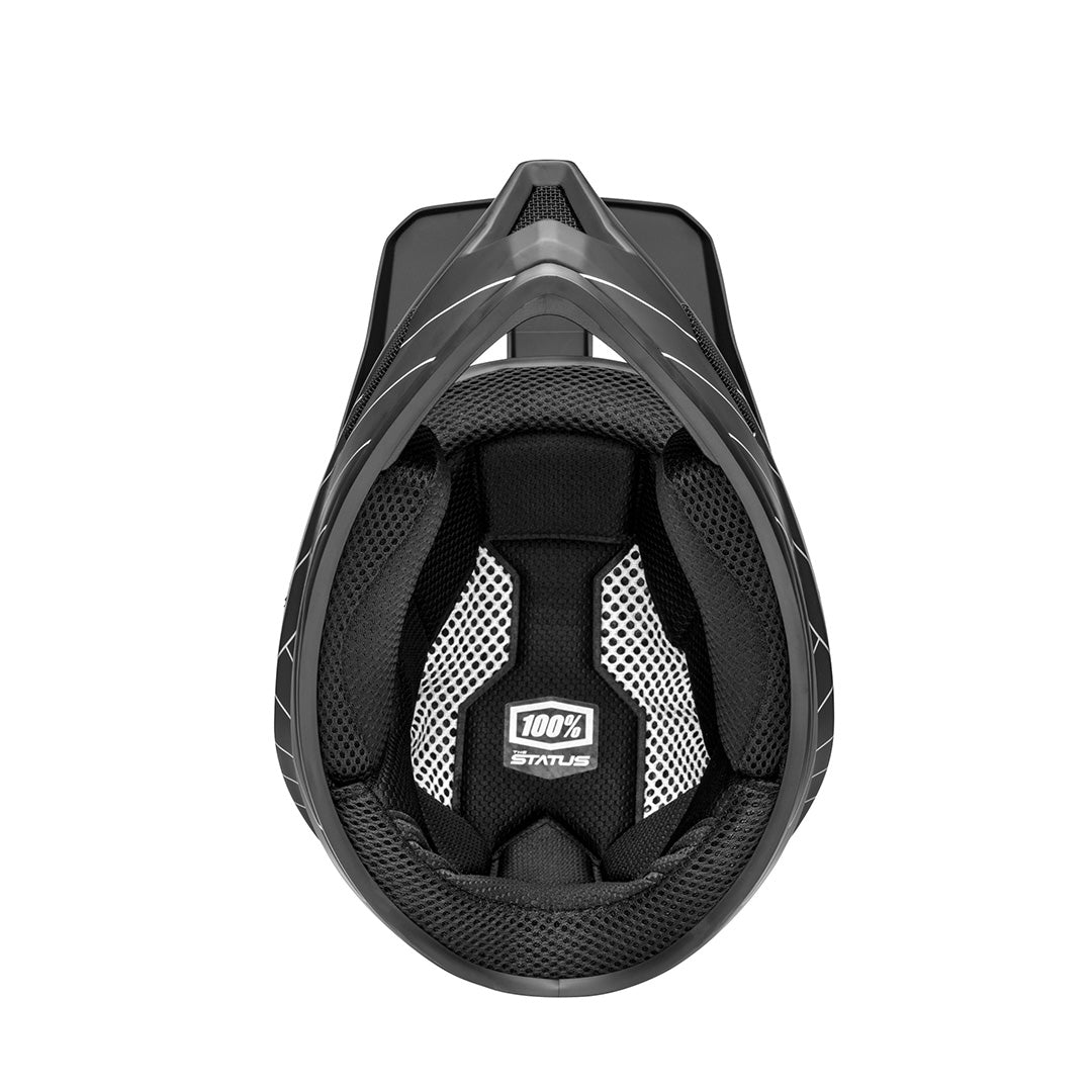 100% STATUS Youth Helmet - Black