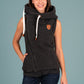 Zoe Sherpa Carbon Hoodie Vest