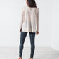 Elenaso Leather Trouser in Cool Grey