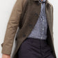 Raglan Maniche Coat in Olive