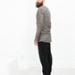 Extra Long Sleeve Sweater in Cavern
