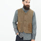 Work Vest in Tan