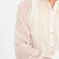 Sheer Rainbow Blouse in White