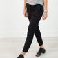 Stretch Fitted Pant in Black
