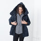 Marquee Coat in Steel