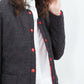 Camelia Reversible Jacket in Black/Red