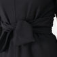 Tie Waist Dress in Black