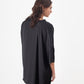 Unbalanced Cardigan in Black