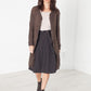 Wrap Snap Skirt in Black