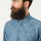 Floral Button-Up in Blue