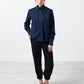 Sheer Silk Collar Button Up