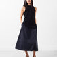 Curved Stripe Knit Tank