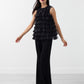 Organza Ruffle Top