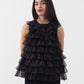 Organza Ruffle Top