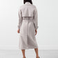 Orietta Coat in Tan
