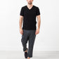 Flat Front Cuffed Trouser