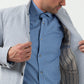 Seersucker Five Button Blazer