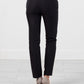 Straight Seam Trouser in Black