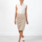Floridia Leather Skirt