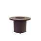 OW Lee 36" Round Chat Height Capri Iron Fire Pit