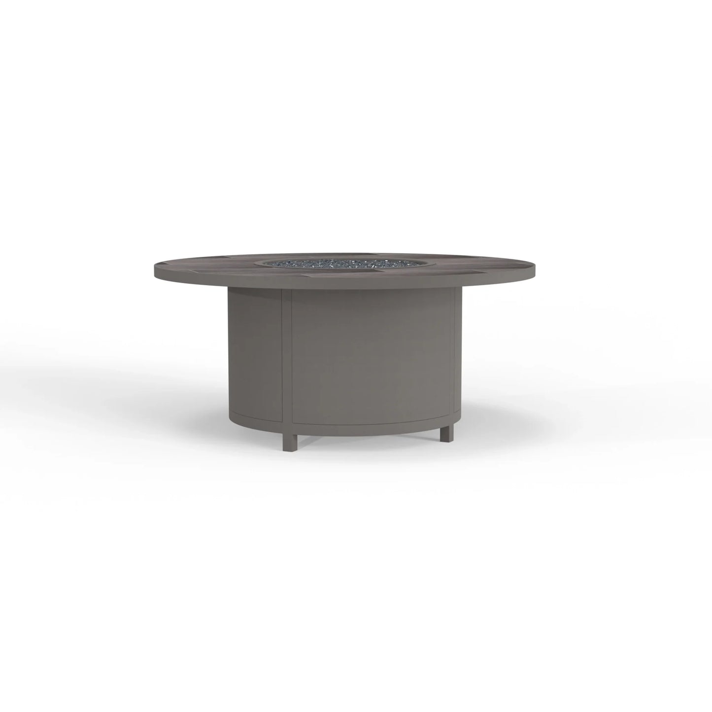 OW Lee 36" Round Chat Height Capri Iron Fire Pit