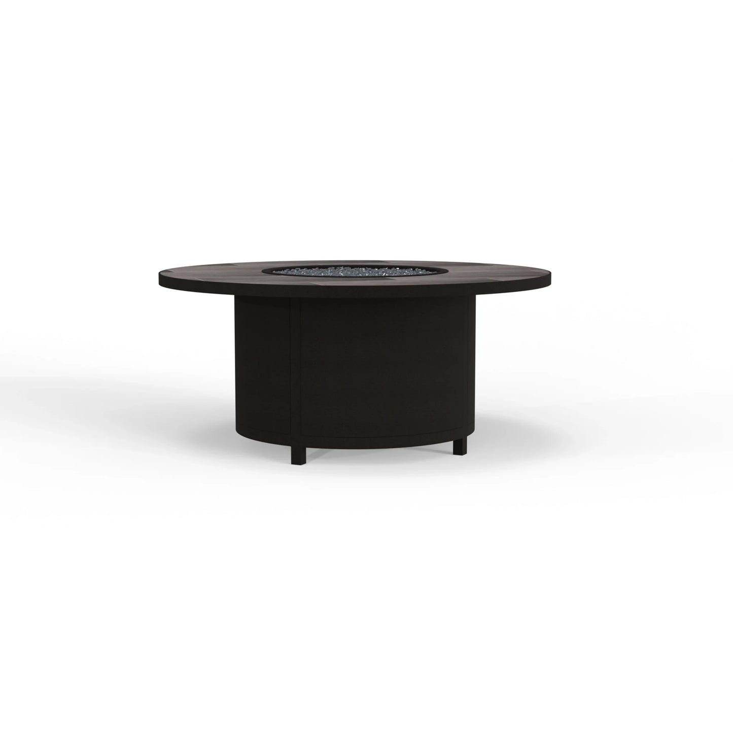 OW Lee 36" Round Chat Height Capri Iron Fire Pit