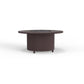 OW Lee 36" Round Chat Height Capri Iron Fire Pit