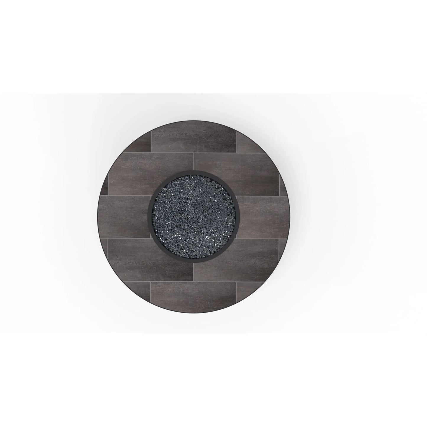 OW Lee 36" Round Chat Height Capri Iron Fire Pit