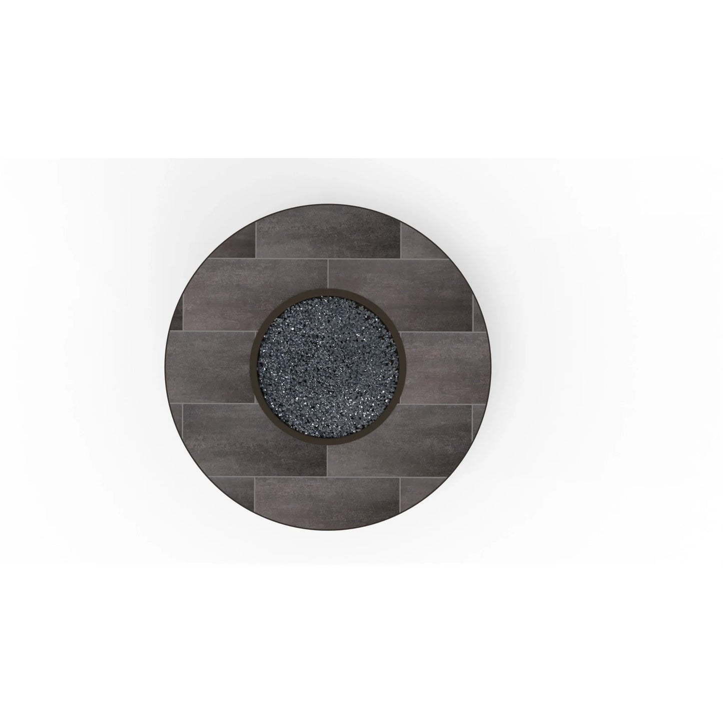 OW Lee 36" Round Chat Height Capri Iron Fire Pit
