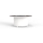 OW Lee 36" Round Chat Height Capri Iron Fire Pit