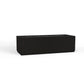 OW Lee 25" x 65" Rectangular Occasional Height Forma Aluminum Fire Pit