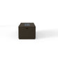OW Lee 25" x 65" Rectangular Occasional Height Forma Aluminum Fire Pit