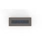 OW Lee 25" x 65" Rectangular Occasional Height Forma Aluminum Fire Pit