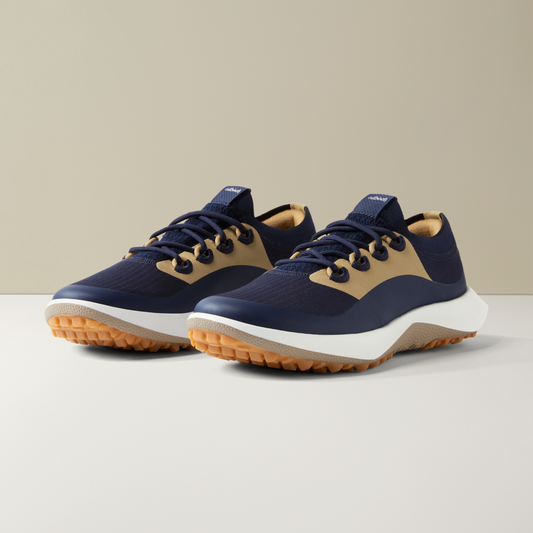 Women's Golf Dashers - Deep Navy/Rugged Beige (Blizzard Sole)