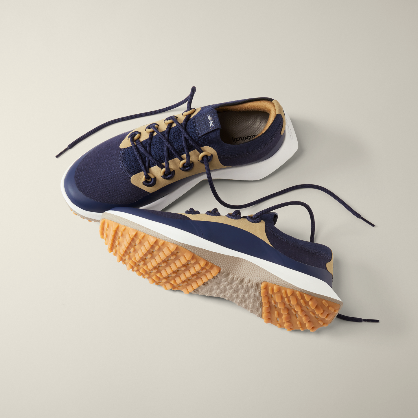 Men's Golf Dashers - Deep Navy/Rugged Beige (Blizzard Sole)