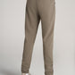 Tall Men's Tech-Knit Zip Joggers in Deep Taupe