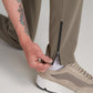 Tall Men's Tech-Knit Zip Joggers in Deep Taupe